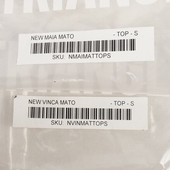 NWT Triangl Maia Bikini Top/Bottom and Vinca Bikini Top Set in Mato Red Size S - Picture 7 of 12